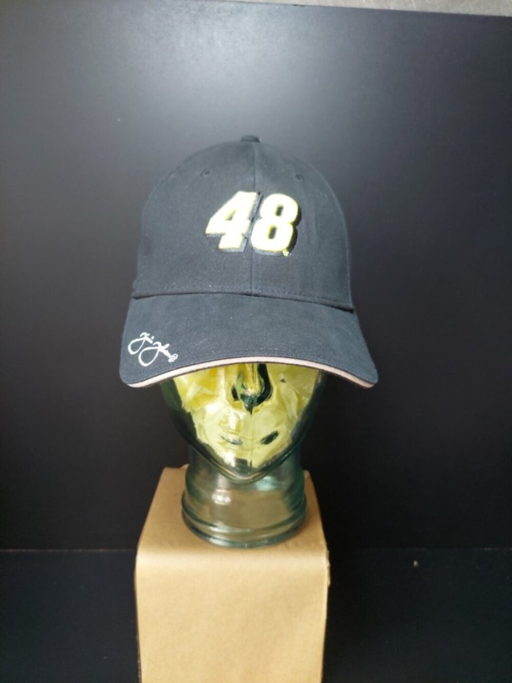 Nascar Racing Jimmie Johnson Car #48 Black FlexFit Hat